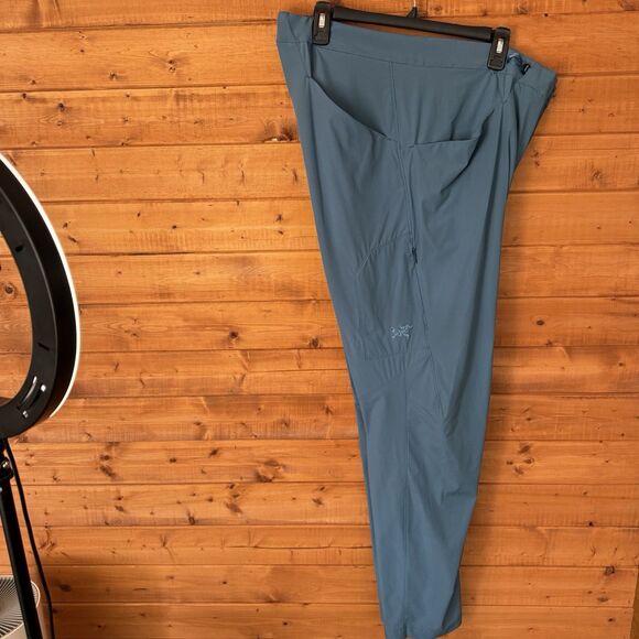 Arcteryx Men’s Gamma Teal Green Blue Lightweight Climbing Pant Size 36 Regular - Picture 3 of 12